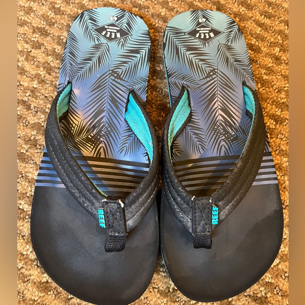 Reef Flip Flops/Tongs/ Chanclas-kids AHI- kids size 3/4-EUC!!